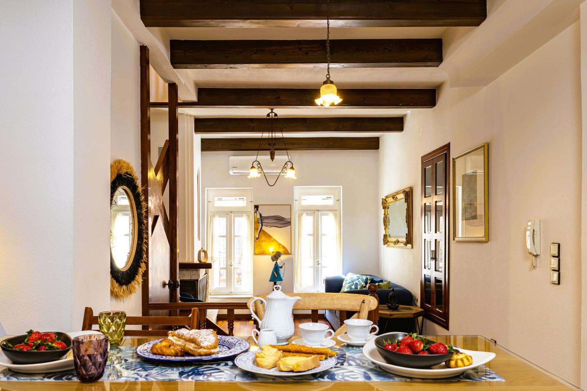 Chanialiving Venetian Luxury House-Near Plaza Parking Chania  Buitenkant foto